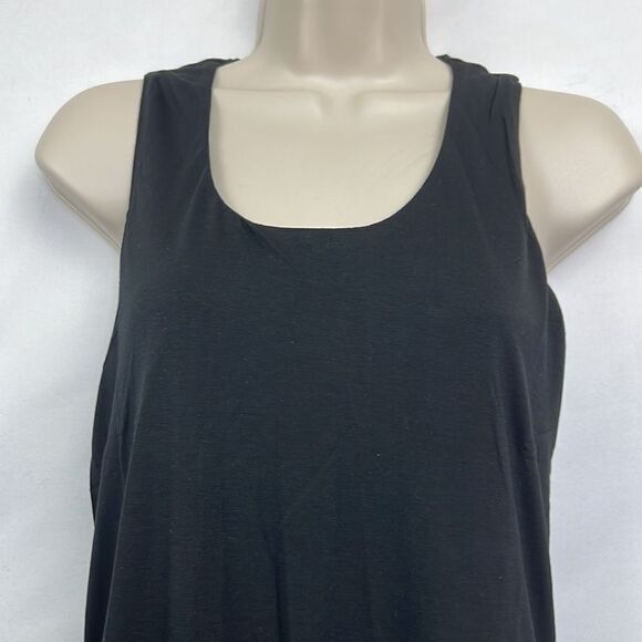 Lanston Revolve black lined tank top tunic NWT size XS - Picture 2 of 11